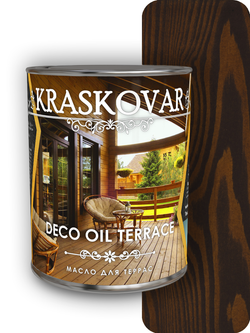 Масло для террас Kraskovar Deco Oil Terrace брауни