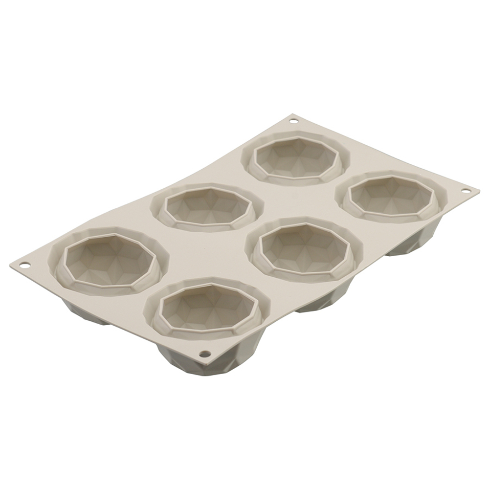 Форма силиконовая для приготовления пирожных mini gemma, 18х34 см