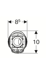 Сливной механизм бачка GEBERIT Impuls Basic 230,240 136.909.21.2
