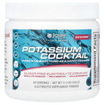 Jigsaw Health, Potesium Cocktail ™, смесь для приготовления напитков с электролитами без сахара, голубая малина, 336 г (11,9 унции)