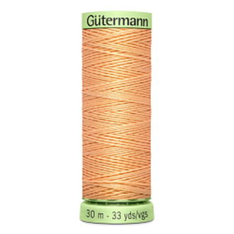 Нить Top Stitch 30/30 м для декоративной отстрочки, Gutermann, 979 абрикос