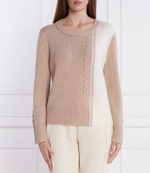 Хлопковый свитер Marc Cain - бежевый(VS 41.36 M67)