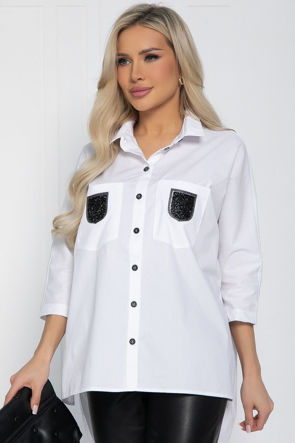 Рубашка Этьен (белая) Б12613-10 LT Collection