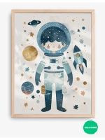 Постер в детскую мальчика 40х50 см