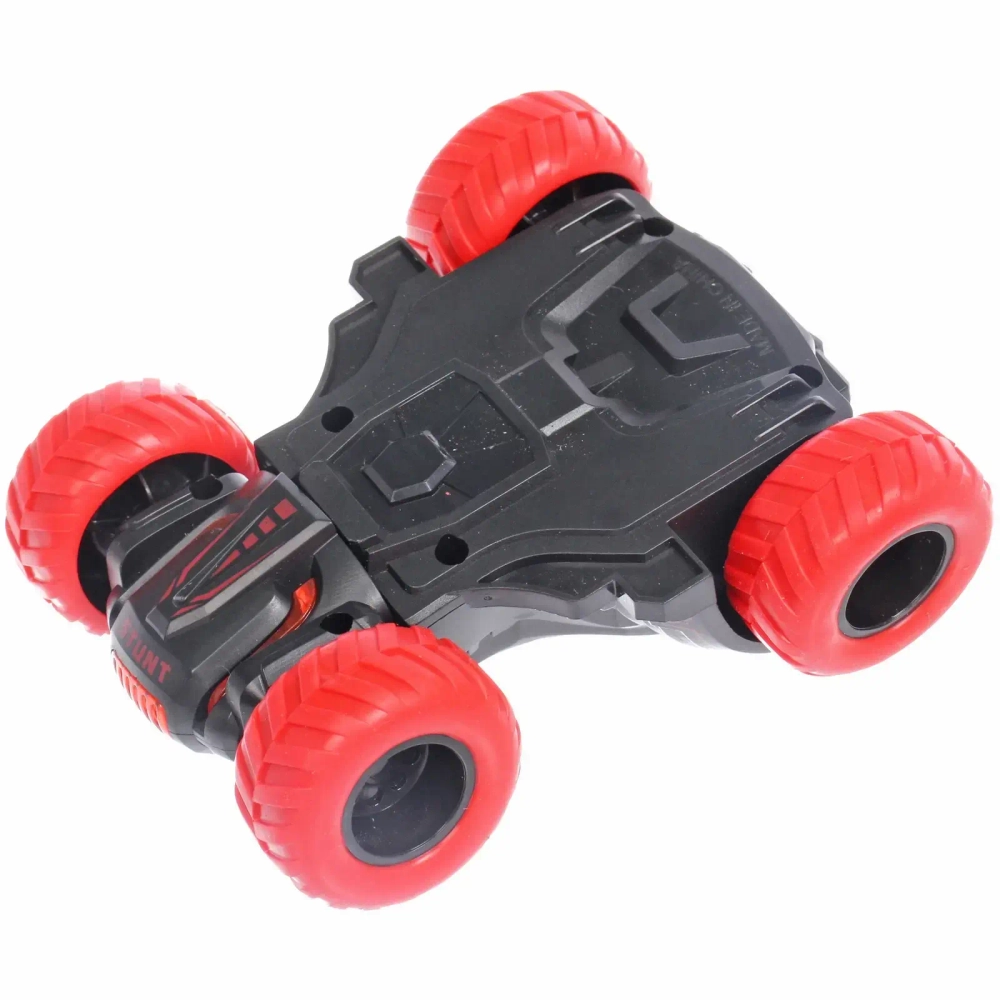 Машина инерционная «Каcкадёр», 12,6*10,3*5,5 см, вращающаяся 360°, в шоу-боксе, микс