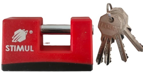 ЗАМОК НАВЕСНОЙ STIMUL КВАДРАТ 90ММ