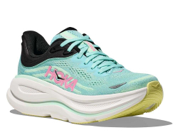 Кроссовки для бега женские Hoka Bondi 9 Мятно-Розовые