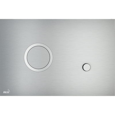 Кнопки смыва AlcaPlast FLAT ALUNOX STING металл–матовый
