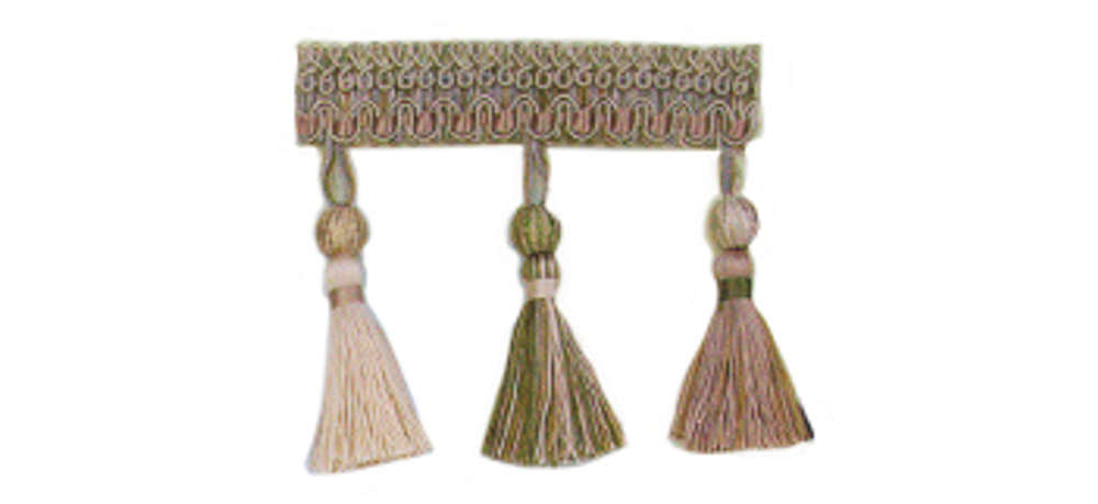 10007/51 Бахрома с кисточками и бубенчиками