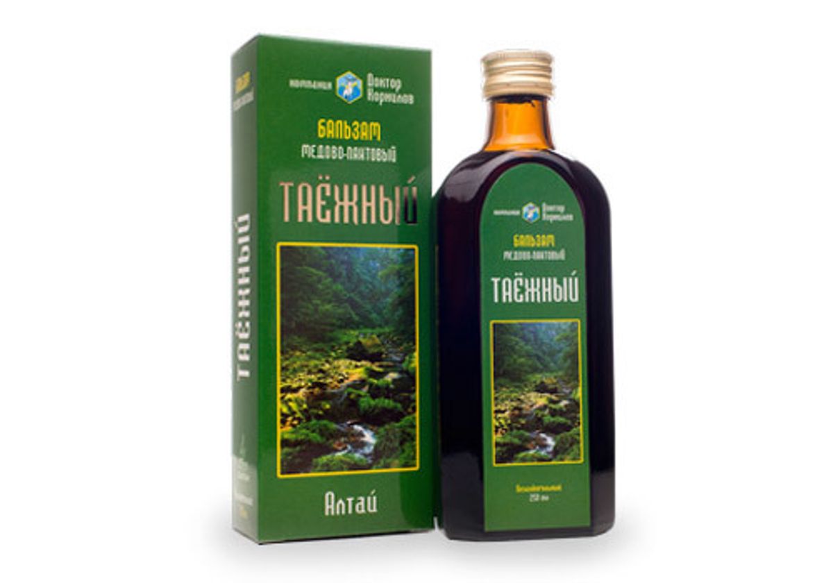 Бальзам медово-пантовый Таежный, 250мл