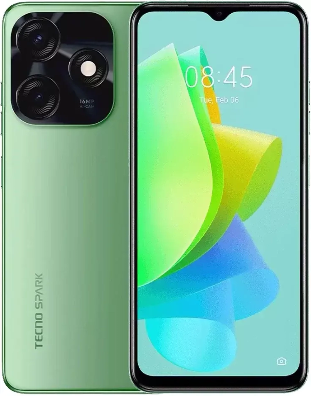 Смартфон TECNO Spark 10C (KI5M) 4/64GB Meta Green