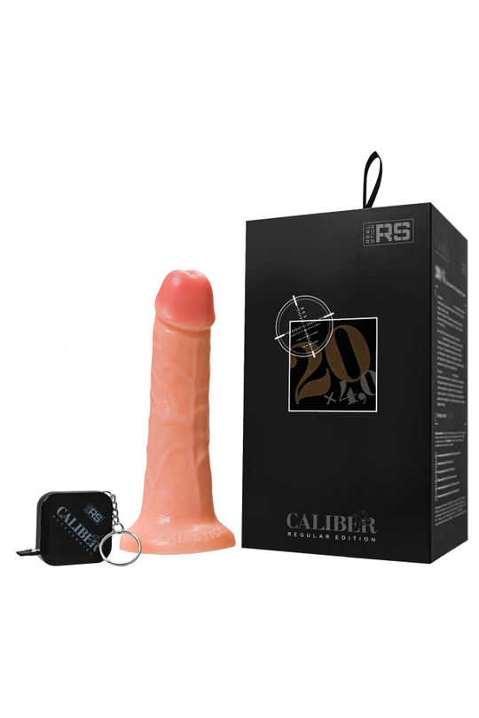 Фаллоимитатор реалистичный RealStick CALIBER, 20 см, Ø4