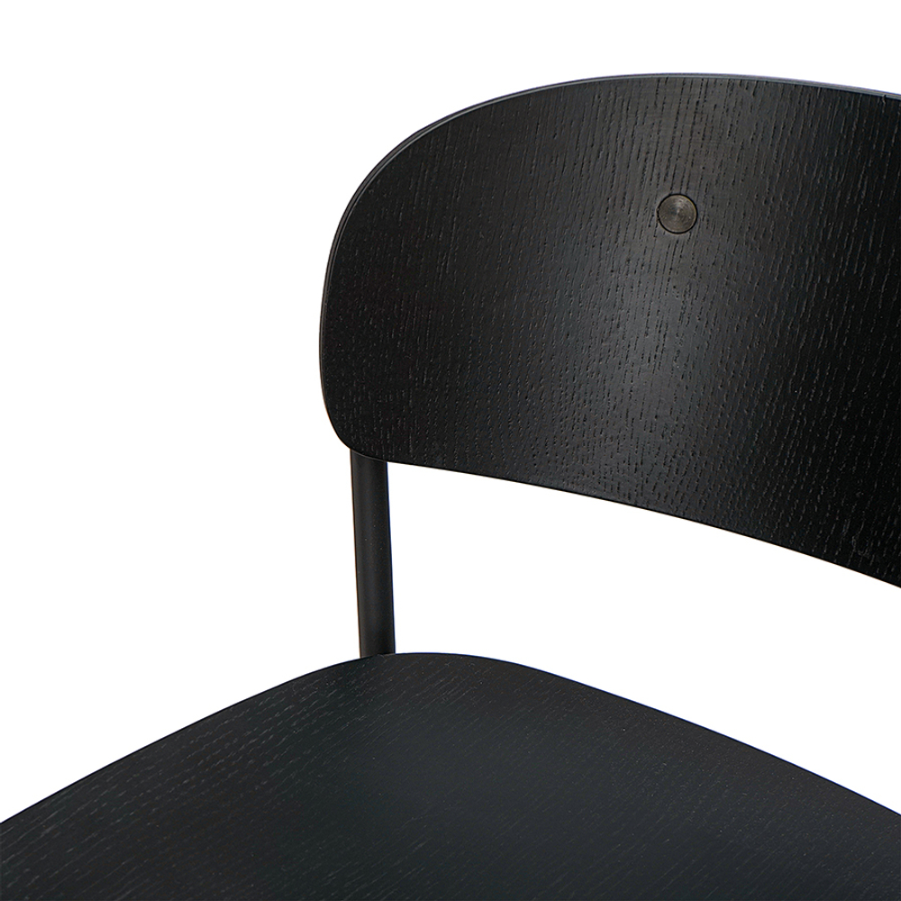 Стул барный Bergenson Bjorn Torfrid, черный