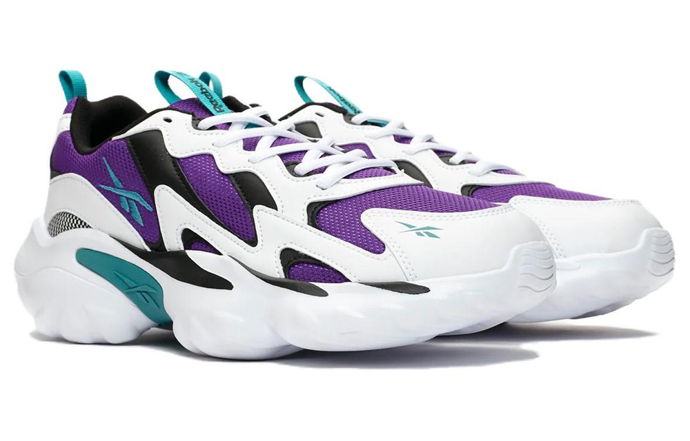 Reebok DMX Series 1000 low-cut life casual shoes for men and women the same style white purple