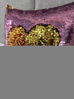 Подушка Декор ПАЙЕТКИ