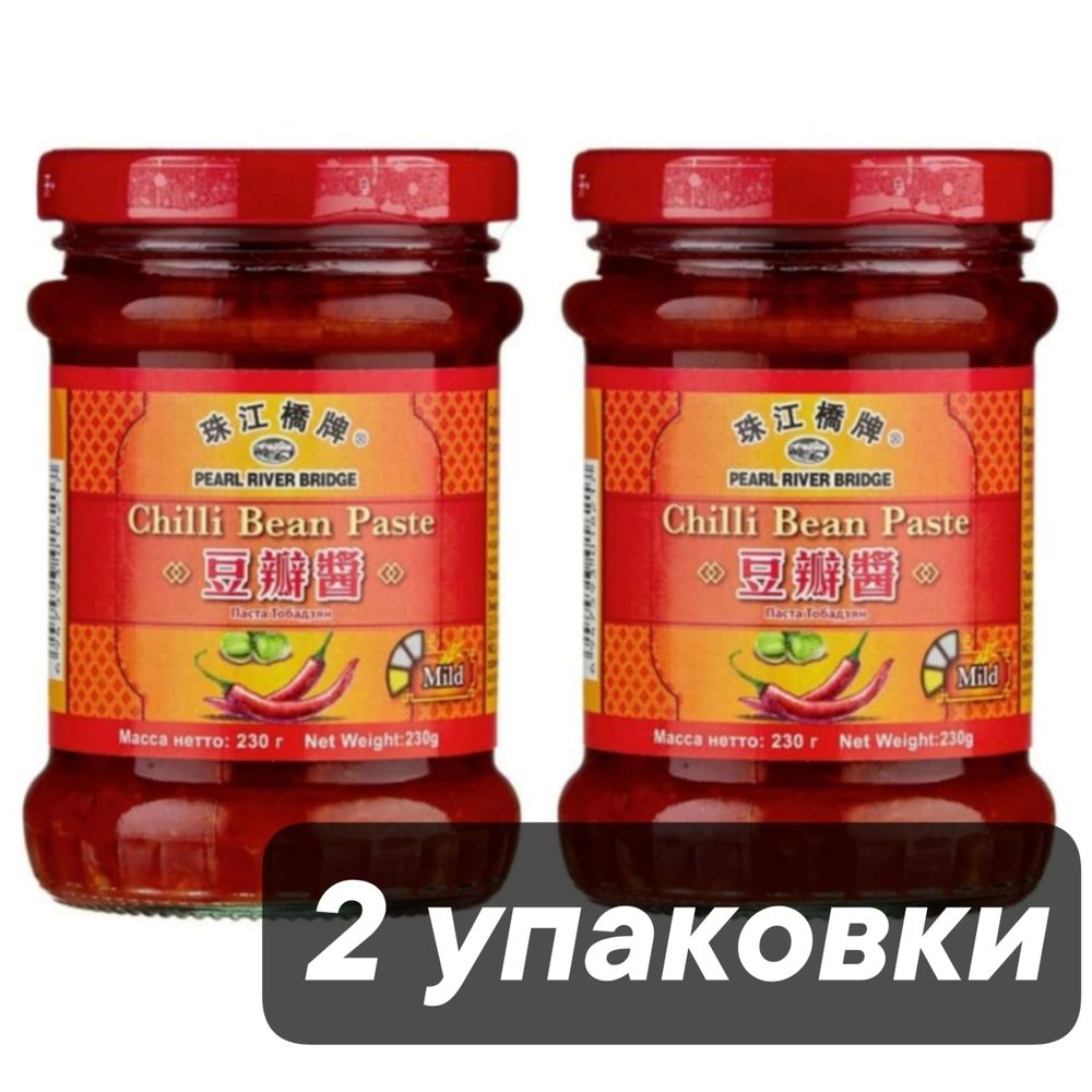 Соус Pearl River Bridge паста Тобадзян 230 г x 2 шт