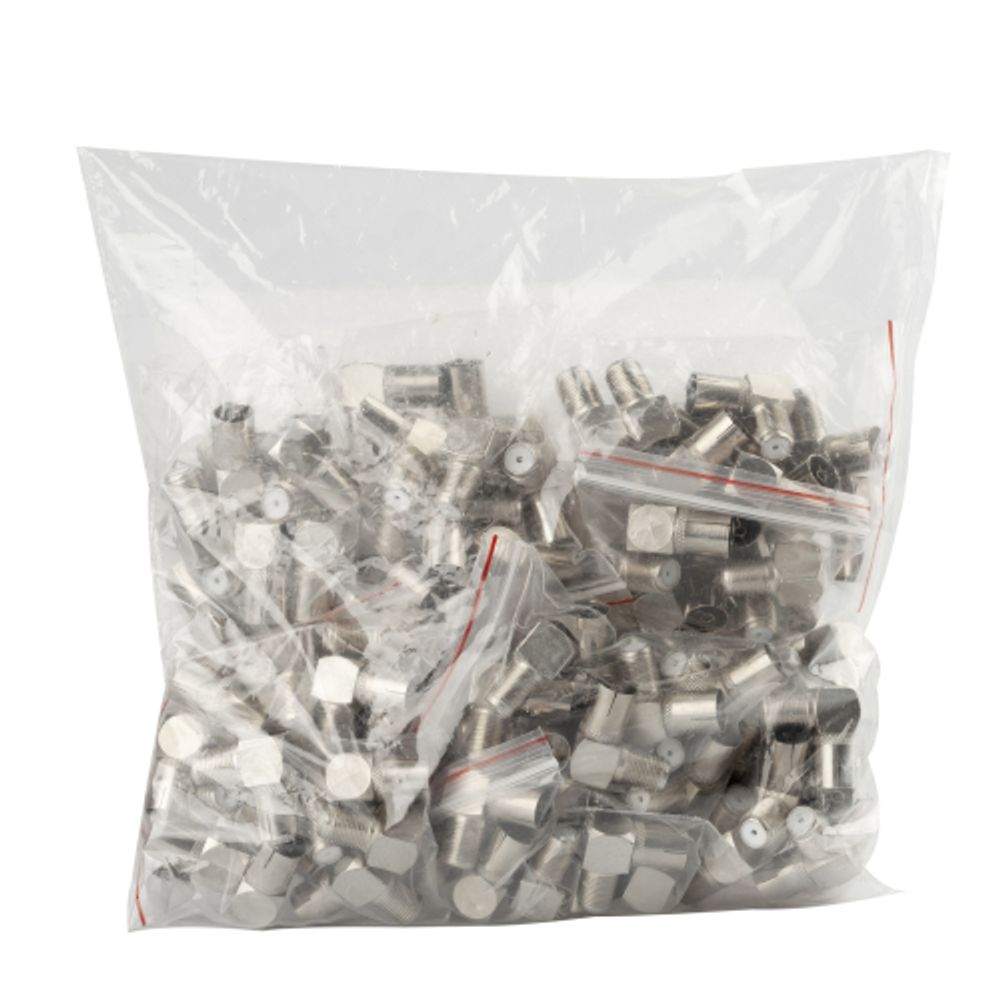 Переходник ЭРА SIMPLE RS-A03 гнездо F-гнездо TV угловой упаковка 100 шт