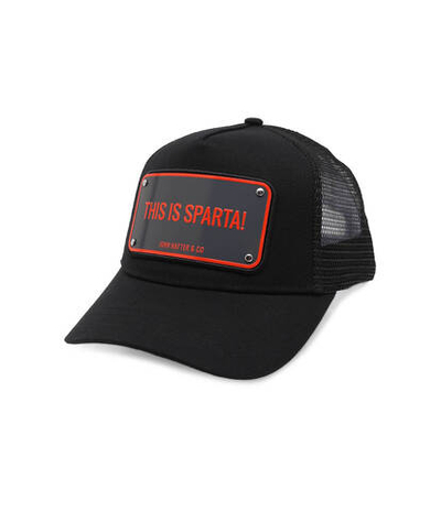 Кепка THIS IS SPARTA! John Hatter - черный(1-1051-U00)