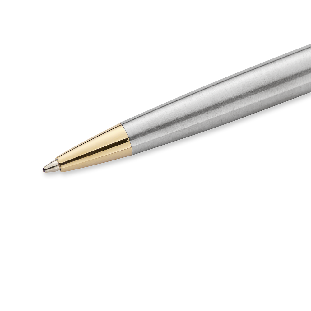 Подарочный набор: Чехол и Шариковая ручка Waterman Hemisphere, цвет: GT, стержень: Mblue