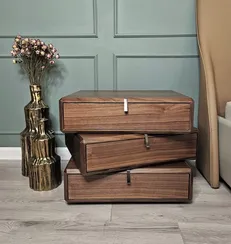 Тумбочка-столик Teorema, шпон ореха