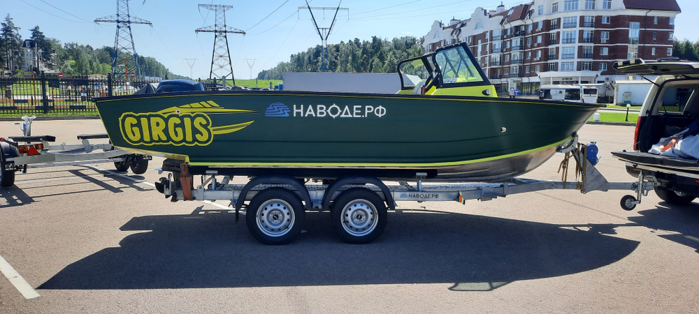 Алюминиевая моторная лодка Гиргис 470