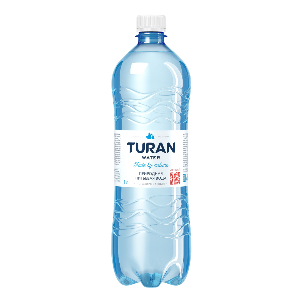 Вода минеральная Turan не газированная 1 л