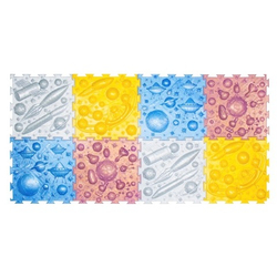 Массажный коврик - Ортодон - «Космос» набор (8 пазлов)