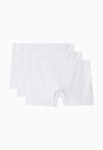 Трусы женские шорты. Набор из 3-х штук Essential белый