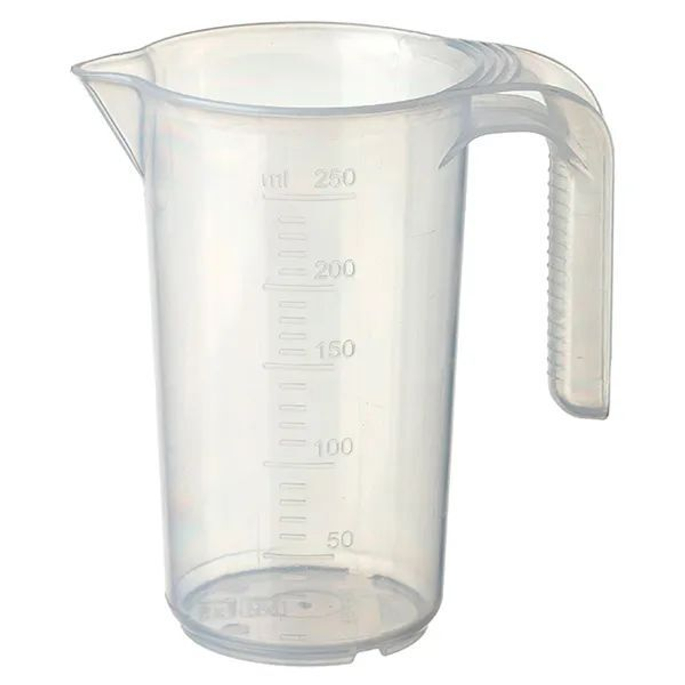 Прозрачный мерный кувшин (объем 250 мл.)
