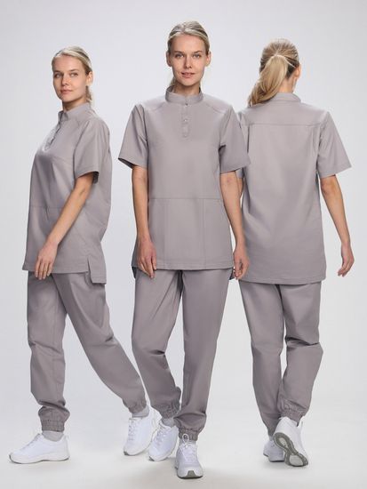 Костюм женский "MedLine® Ева" (св.серый)
