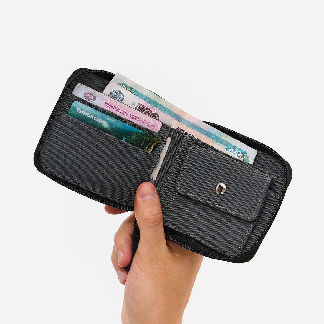 Купить Кошелек Anteater Wallet zip (grey)