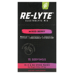 Redmond, Re-Lyte, смесь электролитов, ягодное ассорти, 15 пакетиков по 6,5 г (0,23 унции)