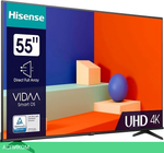 Телевизор LED Hisense 55" 55A6K