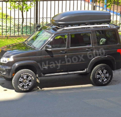 Автобокс Way-box 600 литров  на УАЗ Патриот