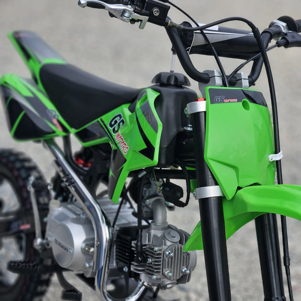 Питбайк Motoland GS Motors S12 17/14 E зеленый