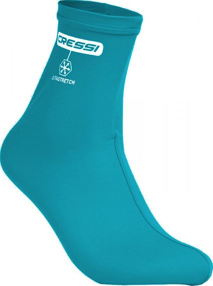 Носки Cressi Elastic Water Socks эластичные нейлоновые для ласт голубые