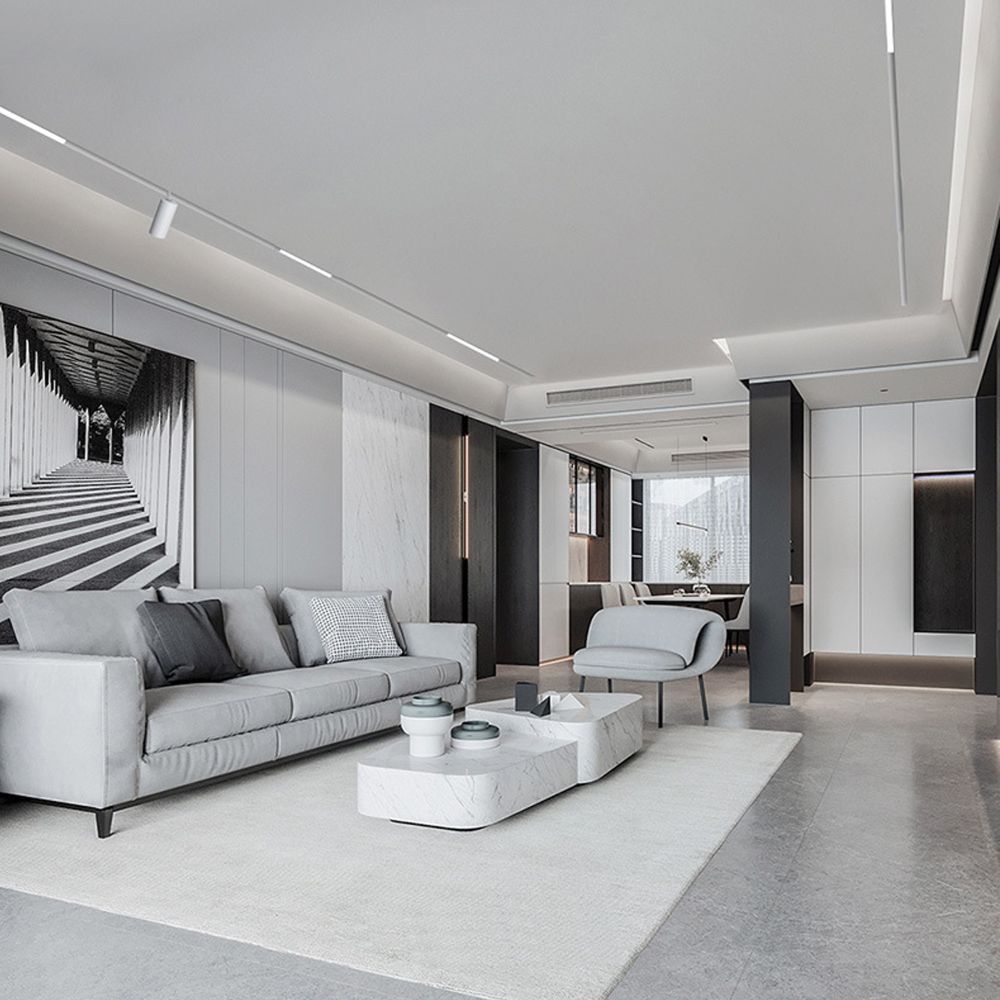 ULB-M70-20W-4000K-35 WHITE Светильник-прожектор линейный светодиодный трековый. Для магнитных шинопроводов. 2000 Лм. Белый свет 4000К. Белый. ТМ Uniel