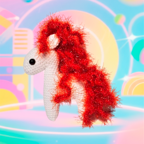 Брелок (вязаный) / Лошадка 2026 #4