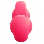 Вибромассажер для двойной стимуляции Snail Vibe розовый