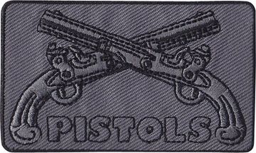 Нашивка Пистолеты серые