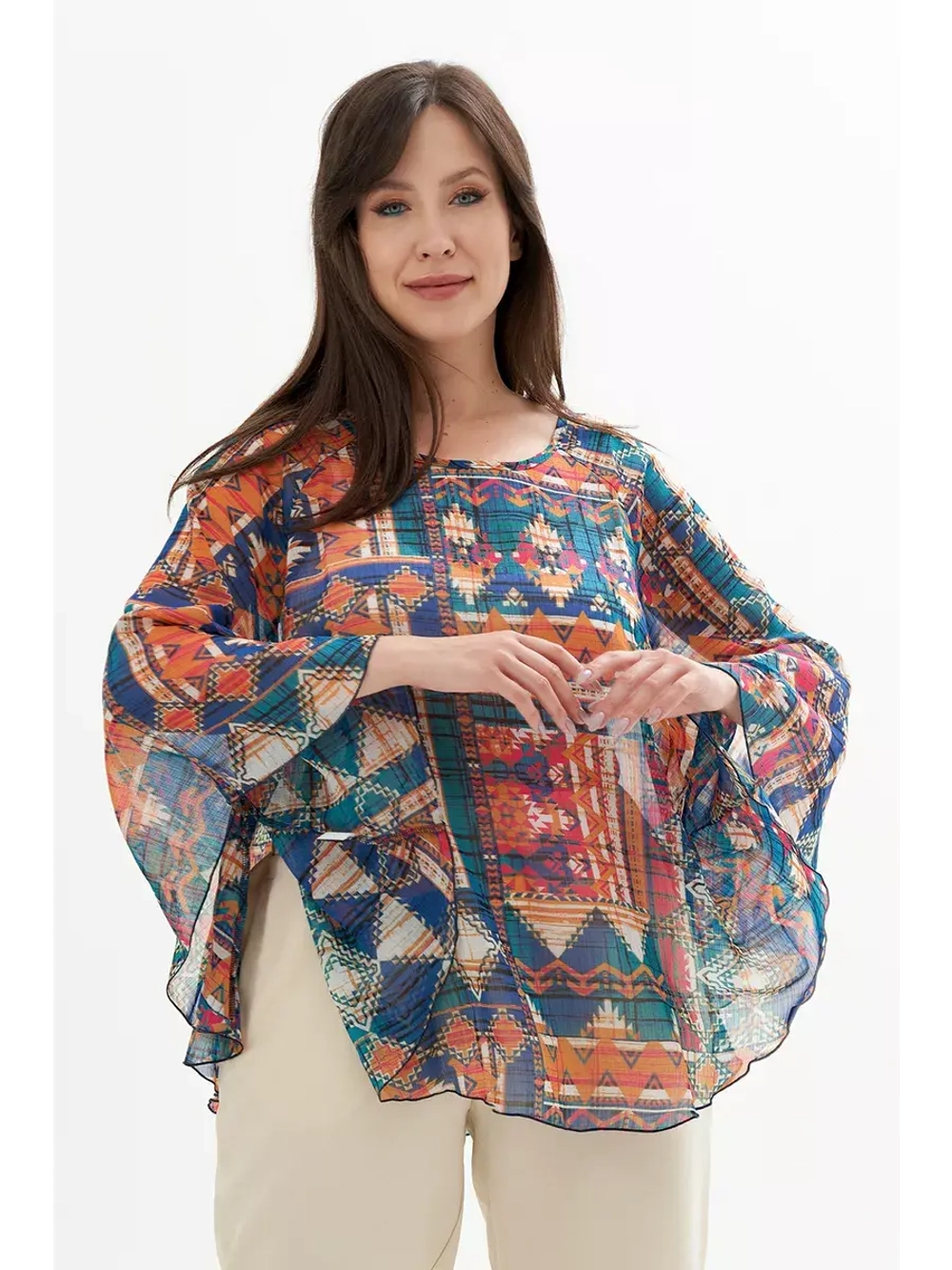 Блузка шифоновая