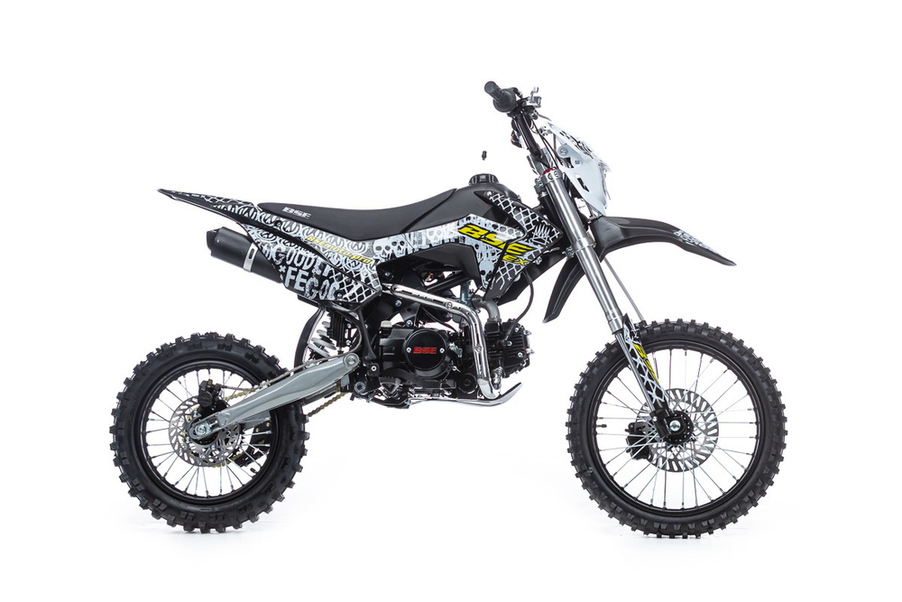 Питбайк BSE EX 125e 14/12 Max13 White Yellow 1