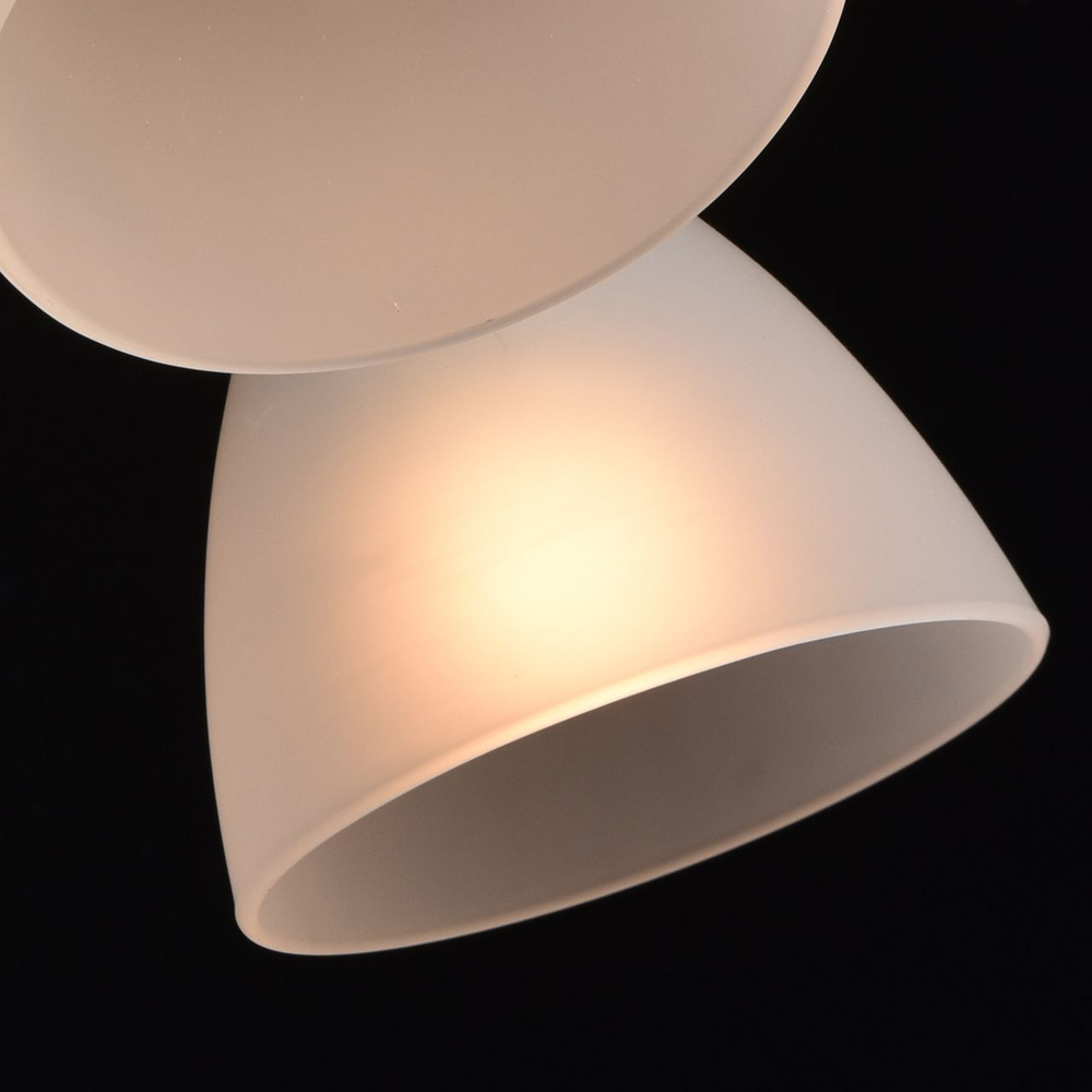 Люстра MW-Light Нежность Для низких потолков. Гостиная, зал, стальня
