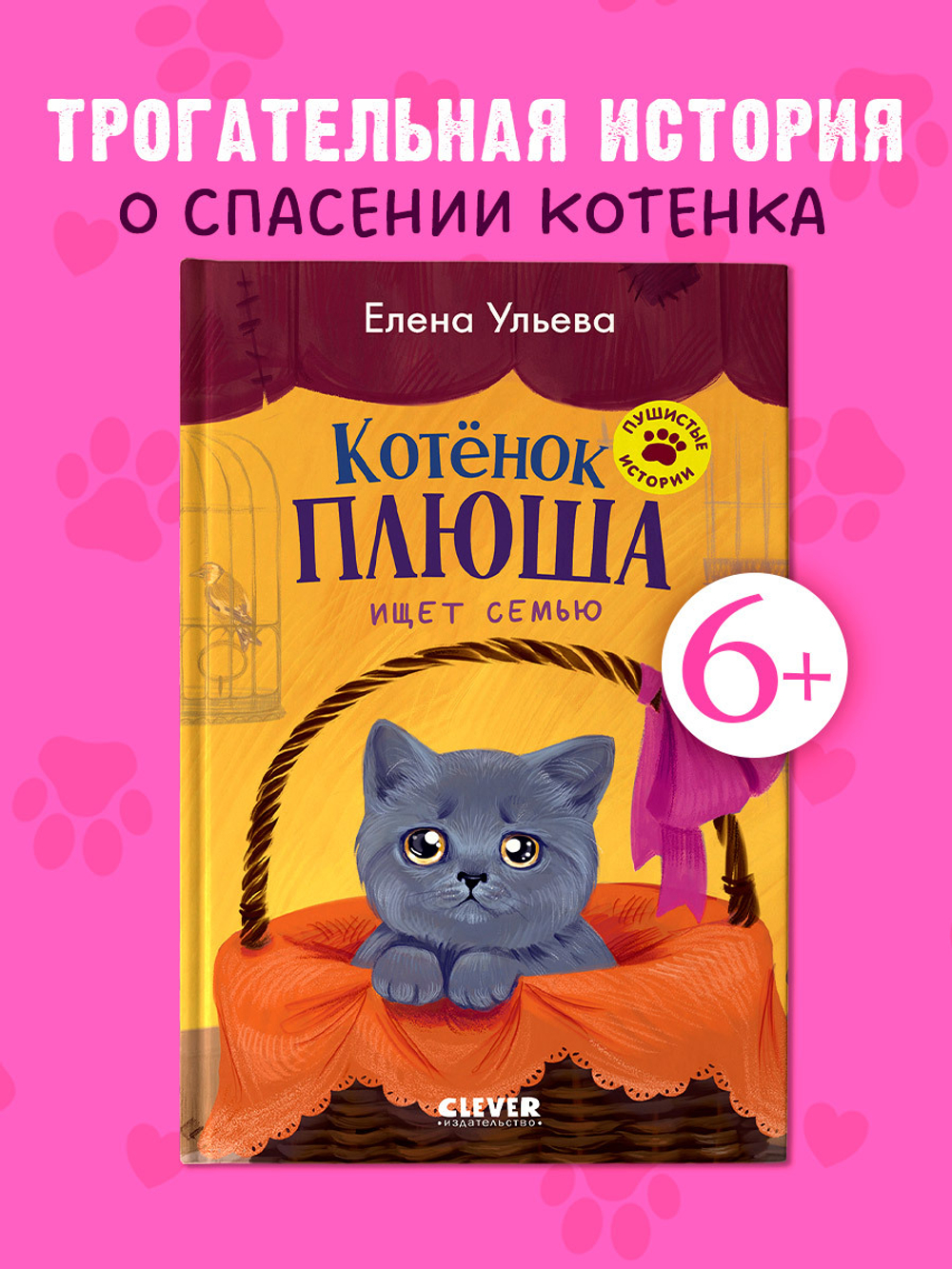 Пушистые истории. Котенок Плюша ищет семью