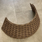 Корзина под ёлку из ротанга