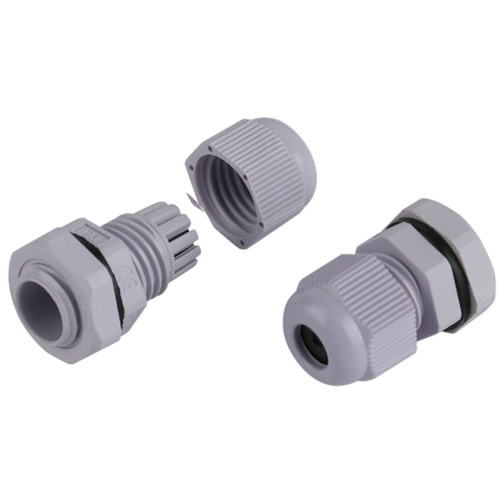 Кабельный ввод сальник ЭРА NO-224-229 PG 7 (d отв.13 мм / d провод.3-6.5 мм) IP54 (упаковка 20 штук)