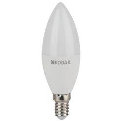 Лампочка светодиодная Kodak LED KODAK B35-11W-865-E14 E14 / Е14 11Вт свеча холодный дневной свет | Лампы cветодиодные Свеча (B/C)
