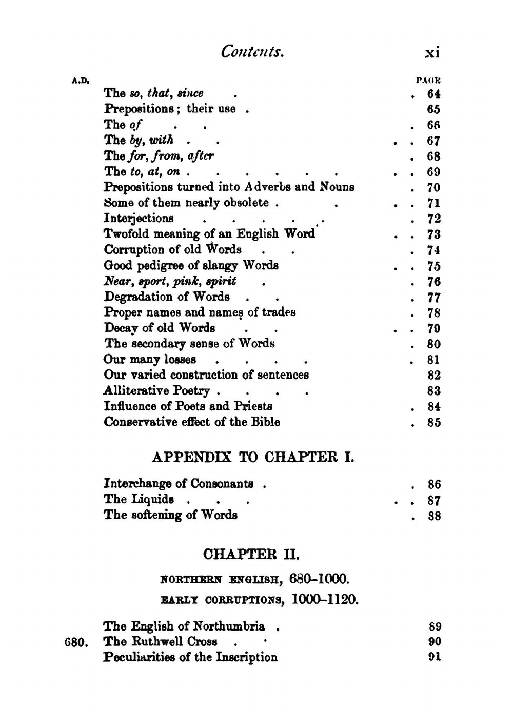 The old and middle English | Kington-Oliphant Thomas Laurence