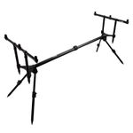 CARP PRO Род-под на 3 удилища Black телескоп. 4 ноги