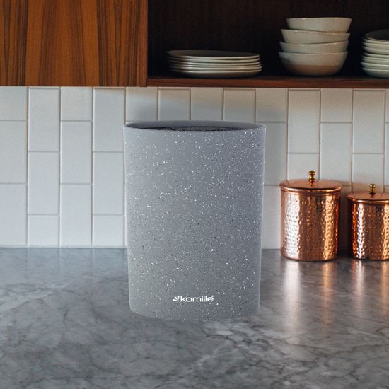 Подставка для ножей овальная Kamille KM 7606